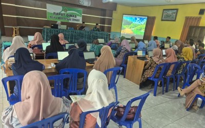 Bahas Empat Agenda Prioritas, MTsN 1 HST Gelar Rapat Dinas