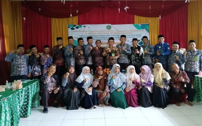 Plt. Kamad MTsN 1 HST Ikuti Rakor K3MTs, Sinergi Perkuat PKB Guru
